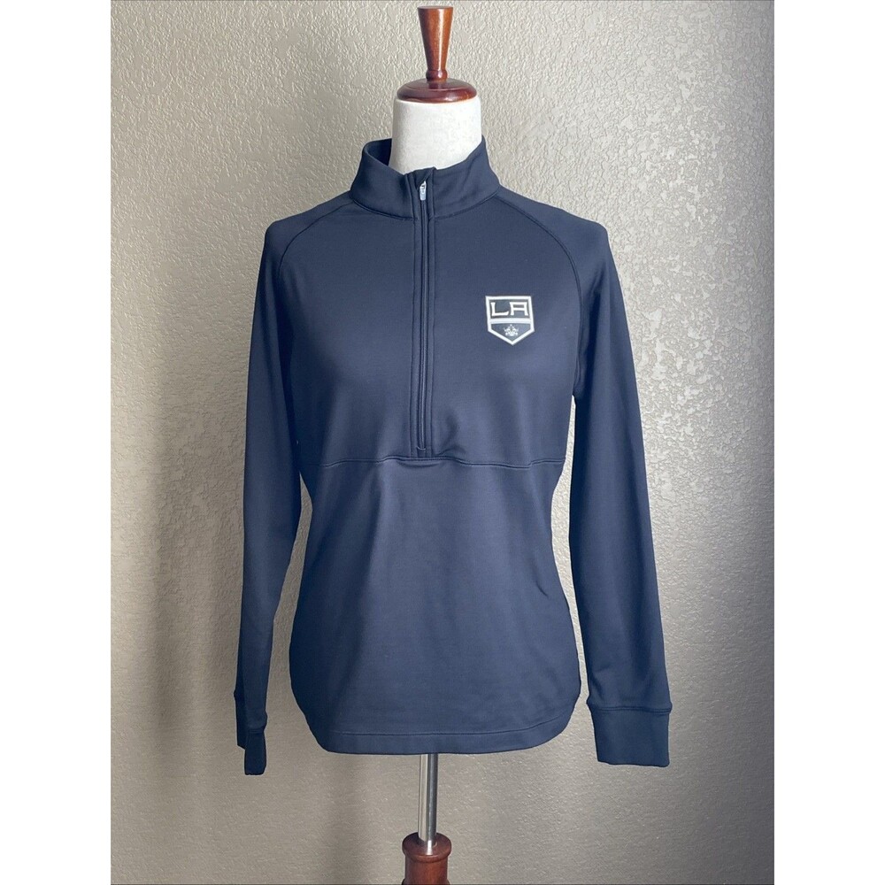 Levelwear Los Angeles Kings Women’s Long Sleeve Crewneck Shirt Black Size M